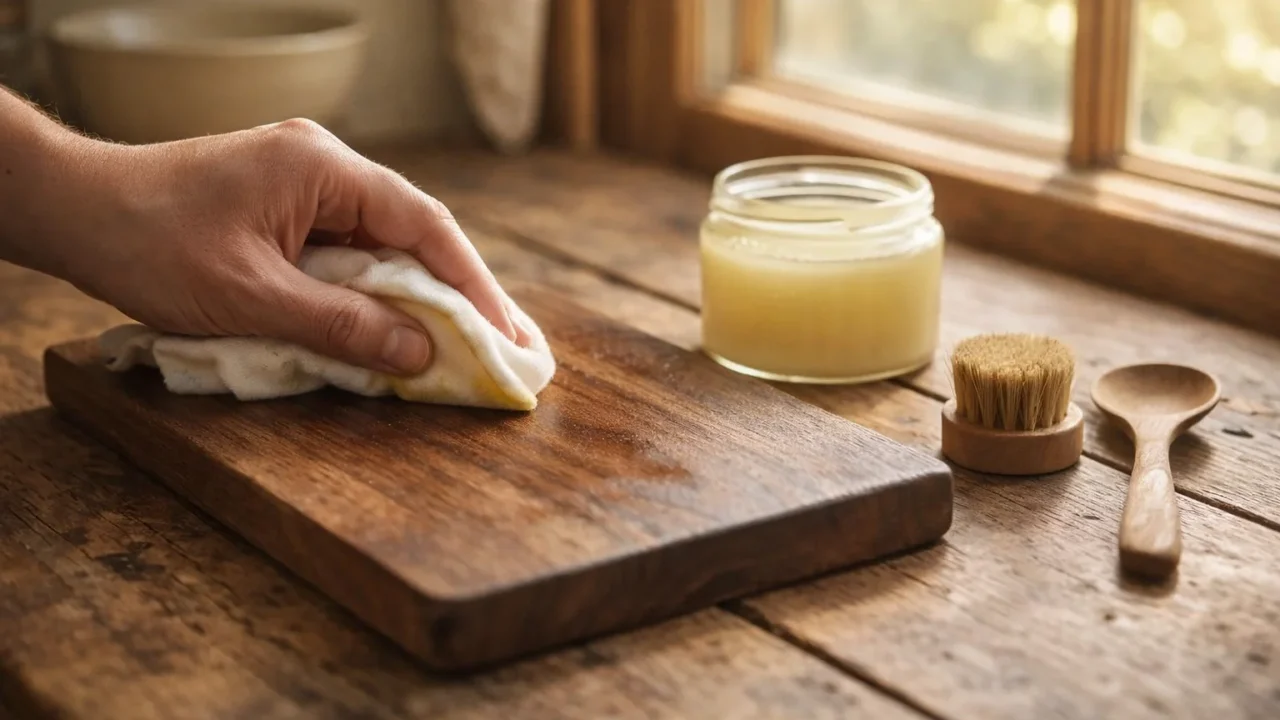 Come pulire e nutrire il legno in modo naturale senza cera