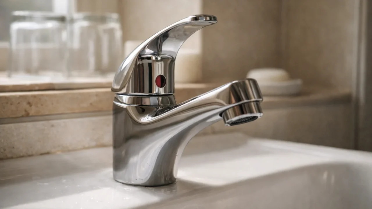 Come pulire i rubinetti incrostati senza rigare il cromo