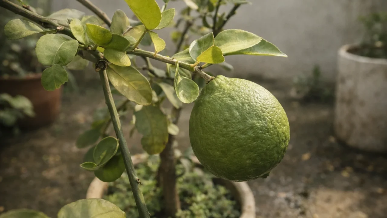 Limone in vaso che non produce frutti: dove spostarlo per cambiare i risultati