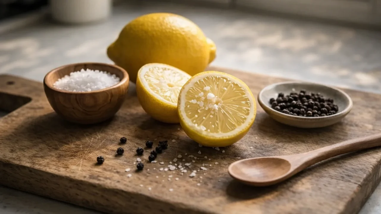 Limone, sale e pepe insieme: origini e usi di questo rimedio tradizionale per disturbi comuni