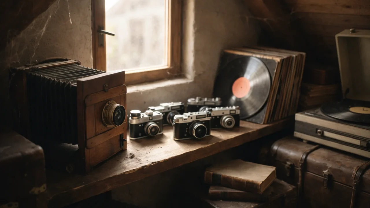 Oggetti vintage in soffitta che potrebbero valere molto: quali categorie cercare con attenzione