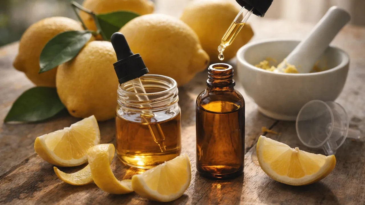 Olio essenziale di limone fatto in casa: come prepararlo con le scorze e come utilizzarlo al meglio